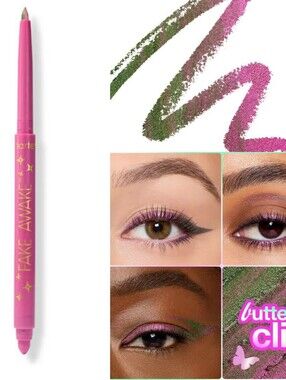 🦋Eye Need🦋BNIB LE Tarte BUTTERFLY CLIP Fake Awake DUOCHROME Eye Liner!$24Ret!